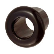 Втулка (проход через стену), пластик, цвет коричневый (20 шт/уп) B1-VT-22-20