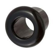 Втулка (проход через стену), пластик, цвет черный (20 шт/уп) B1-VT-23-20