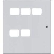 Дверь для ЩЭ 5 кв. 3 окна в ряд по горизонтали EKF