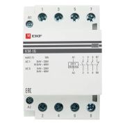 Контактор модульный КМ 16А 2NО+2NC (3 мод.) EKF PROxima
