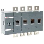 Рубильник 1000A 4P без рукоятки управления TwinBlock EKF