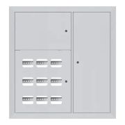 Щит этажный 9 кв. 3 окна в ряд по гориз. (1000х950х150) PROXIMA EKF