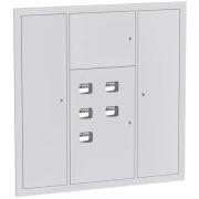 Устройство этажное распределительное встроенное типа УЭРВ 5 кв. (1300х1300х150) EKF