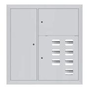 Щит этажный 7 кв. слаботочка слева (1000х950х150) EKF Basic