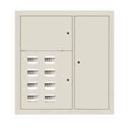 Щит этажный 8 кв. RAL9002 (1000х950х150) EKF PROxima