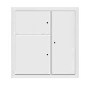 Щит этажный до 8 кв. без окон RAL9003 (1000х950х150) EKF PROxima