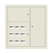 Щит этажный 9 кв. RAL9002 3 окна в ряд по гориз. (1000х950х150) EKF PROxima