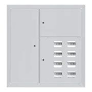 Щит этажный 8 кв. слаботочка слева (1000х950х150) EKF Basic