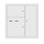 Щит этажный 2 кв. RAL9003 (1000х950х150) EKF PROxima