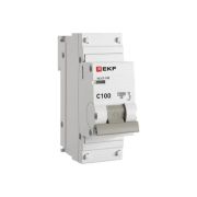 Автоматический выключатель 1P 100А (C) 10kA ВА 47-100 EKF PROxima