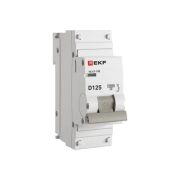 Автоматический выключатель 1P 125А (D) 10kA ВА 47-100 EKF PROxima