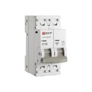 Автоматический выключатель ВА 47-63N MA 2P 10А (C) 6кА без теплового расцепителя PROXIMA EKF