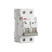 Выключатель автоматический AV-10 2P 6A (C) 10kA EKF AVERES