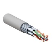 Кабель витая пара TERACOM CS Cat.6A S/FTP 4 пары solid 0,57мм оболочка LSZH нг(А)-HF цвет серый (упак. 305м)