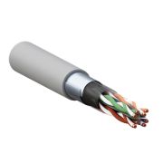 Кабель витая пара TERACOM PRO CAT.6 F/UTP 4 пары solid 23AWG оболочка PVC цвет серый (упак. 305м)