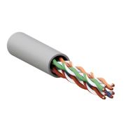 Кабель витая пара TERACOM PRO Cat.5E U/UTP 4 пары solid 24AWG оболочка PVC цвет серый (упак. 305м)