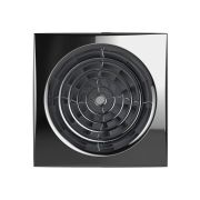 Вентилятор накладной AURA D125 обратный клапан Chrome DICITI