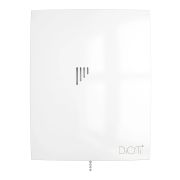 Вентилятор накладной BREEZE D100 обратный клапан тяговый выключатель DICITI