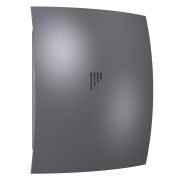 Вентилятор накладной BREEZE D125 обратный клапан Dark gray metal DICITI