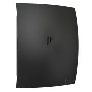Вентилятор накладной BREEZE D125 обратный клапан Matt black DICITI