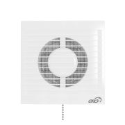 Вентилятор накладной E тяговый выключатель D100 сетка ERA