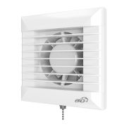 Вентилятор накладной EURO D100 тяговый выключатель автоматическое жалюзи ERA