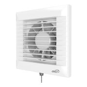 Вентилятор накладной EURO D125 тяговый выключатель автоматическое жалюзи ERA