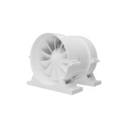 Вентилятор канальный PRO D125 осевой DICITI