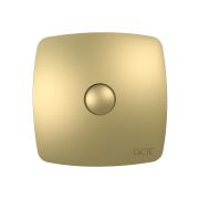 Вентилятор накладной RIO D125 обратный клапан Сhampagne DICITI