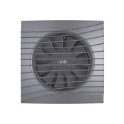 Вентилятор накладной SILENT D100 обратный клапан Dark gray metal DICITI