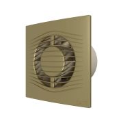 Вентилятор накладной SLIM D100 обратный клапан Champagne DICITI