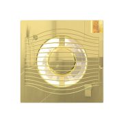 Вентилятор накладной SLIM D100 обратный клапан Gold DICITI