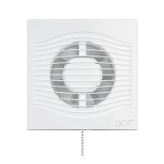 Вентилятор накладной SLIM D100 обратный клапан тяговый выключатель DICITI