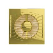 Вентилятор накладной SLIM D100 обратный клапан Gold DICITI