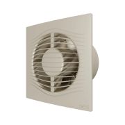 Вентилятор накладной SLIM D125 обратный клапан Ivory DICITI