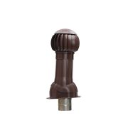 Комплект RRTV D160 для фальцевой и битумной кровли пластик Brown ERA STREETLINE