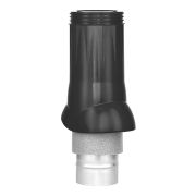 Выход вентиляционный VWO D125/160 изолированный пластик Black ERA