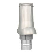 Выход вентиляционный VWO D125/160 изолированный пластик Silver ERA