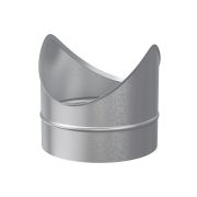 Врезка круглая ISG D200 оцинкованная сталь ERA PRO