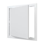 Люк ревизионный AD фланец 296х296 нажимной 318х318 пластик AURAMAX