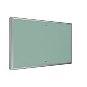 Люк ревизионный D Ceramo Base 600х400 скрытый монтаж съемный алюминий EVECS