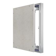 Люк ревизионный D Ceramo Optimum 400х500 скрытый монтаж петля алюминий EVECS