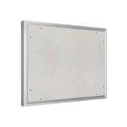 Люк ревизионный D Ceramo Optimum 500х400 скрытый монтаж петля алюминий EVECS