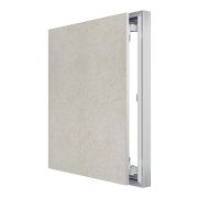 Люк ревизионный D Ceramo Optimum 500х600 скрытый монтаж петля алюминий EVECS