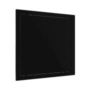 Люк ревизионный LN фланец 200x200 нажимной 224х224 пластик Black EVECS