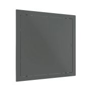 Люк ревизионный LN фланец 200x200 нажимной 224х224 пластик Gray EVECS