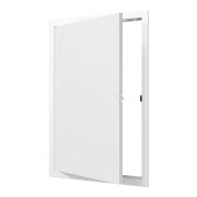 Люк ревизионный LN фланец 200х300 нажимной 223х323 пластик EVECS