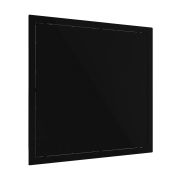 Люк ревизионный LN фланец 300х300 нажимной 327х327 пластик Black EVECS