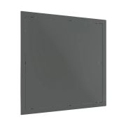 Люк ревизионный LN фланец 300х300 нажимной 327х327 пластик Gray EVECS