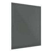 Люк ревизионный LN фланец 300х400 нажимной 327х427 пластик Gray EVECS